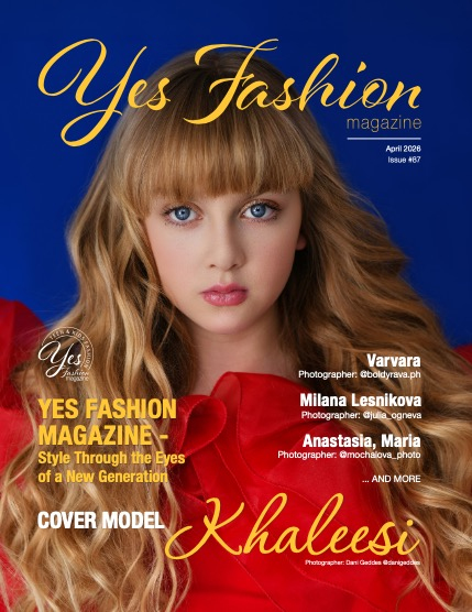 Yes Fashion Magazine, Issue #87, Kids & Teens Edition, April 2026, page 1