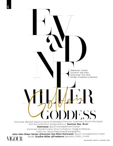 VIGOUR MAGAZINE Swimwear & Bikini | August 2026 | Issue 01, page 4