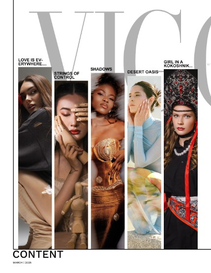 VIGOUR MAGAZINE Fashion & Beauty | March 2025 | Issue 10, page 2