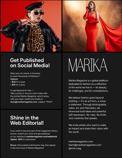 MARIKA MAGAZINE FASHION & GLAMOUR (ISSUE 5779 - JULY), page 2