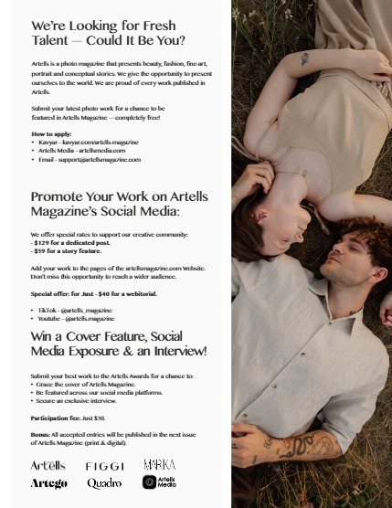 ARTELLS MAGAZINE - PORTRAIT SEPTEMBER (Vol 4279), page 3