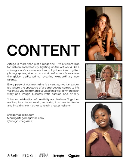 ARTEGO MAGAZINE - PORTRAIT SEPTEMBER ISSUE 1505, page 2
