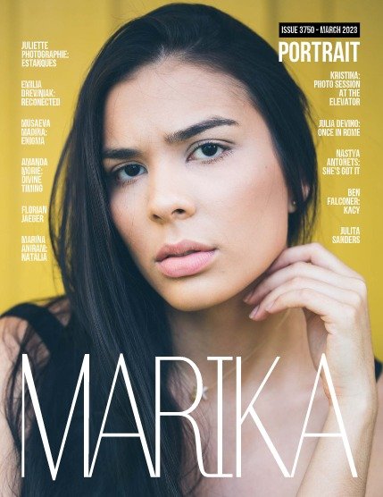 MARIKA MAGAZINE PORTRAIT (ISSUE 3750 - MARCH), page 1