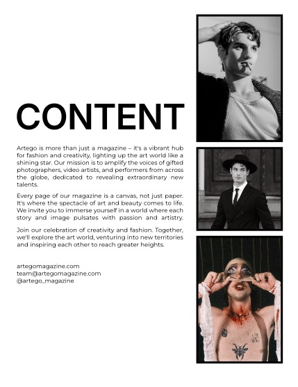 ARTEGO MAGAZINE - MEN JUNE ISSUE 890, page 2