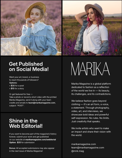 MARIKA MAGAZINE PORTRAIT (ISSUE 5808 - JULY), page 2