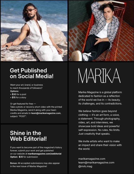 MARIKA MAGAZINE MEN (ISSUE 5885 - SEPTEMBER), page 2