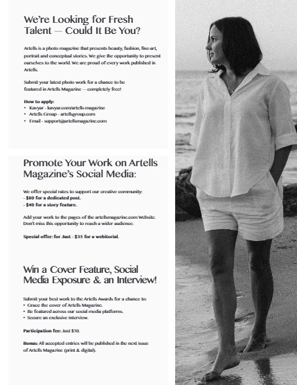 ARTELLS MAGAZINE - PORTRAIT NOVEMBER (Vol 3726), page 3