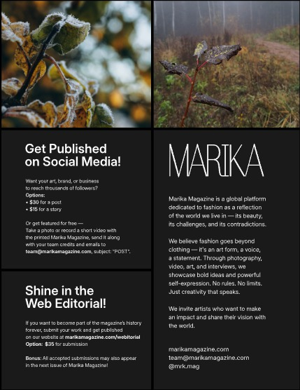 MARIKA MAGAZINE NATURE & TRAVELS (ISSUE 6019 - NOVEMBER), page 2