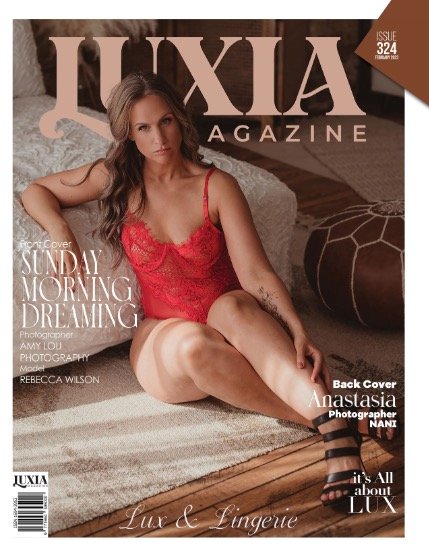 Luxia Magazine - issue 324 - Lux & Lingerie, page 1