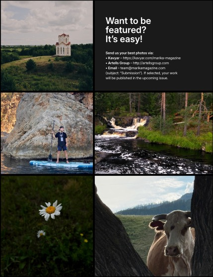 MARIKA MAGAZINE NATURE & TRAVELS (ISSUE 5832 - AUGUST), page 3