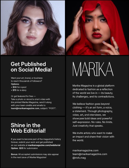 MARIKA MAGAZINE FASHION & GLAMOUR (ISSUE 5958 - OCTOBER), page 2