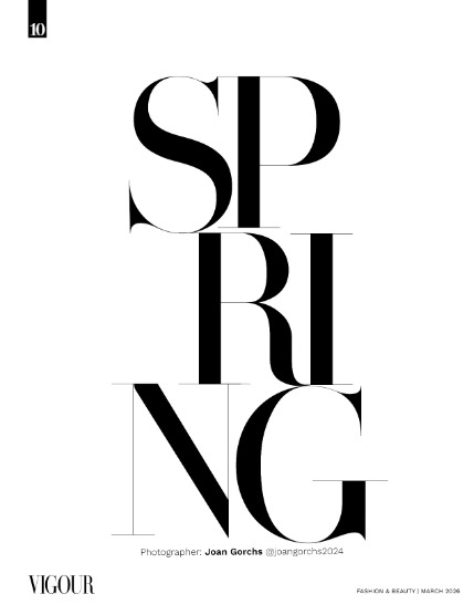 VIGOUR MAGAZINE Fashion & Beauty | March 2026  | Issue 15, page 10