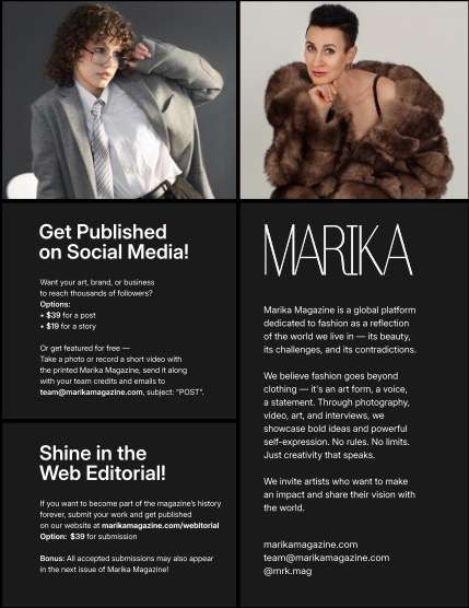 MARIKA MAGAZINE PORTRAIT (ISSUE 6259 - APRIL), page 2