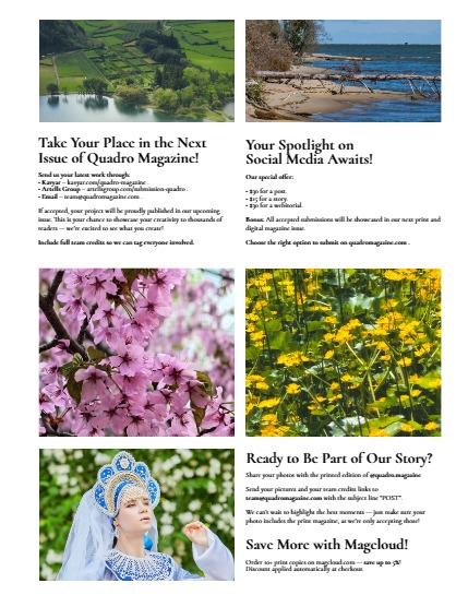 QUADRO MAGAZINE - PEOPLE LIVE FASHION ART JULY (Vol 1160), page 3
