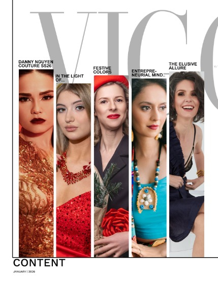 VIGOUR MAGAZINE New Year Icons of 2026 | Special Edition | Issue 01, page 2