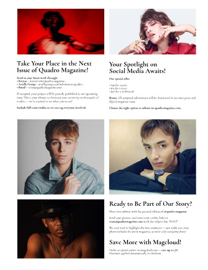 QUADRO MAGAZINE - MEN MARCH (Vol 1495), page 3