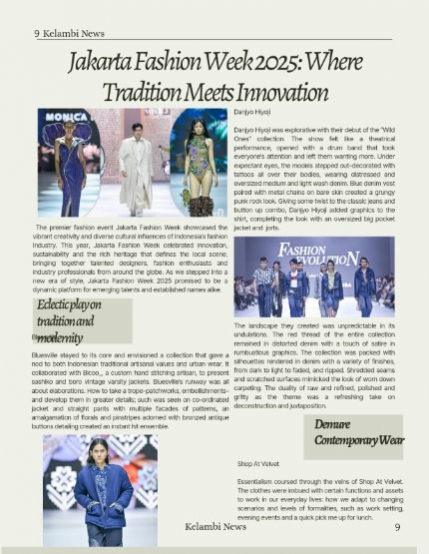 Kelambi Magazine | Fashion & Potrait Issue | 26th July 2025, page 9