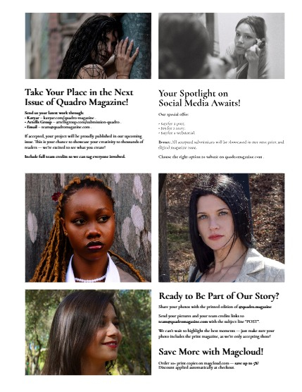 QUADRO MAGAZINE - PORTRAIT AUGUST (Vol 1712), page 3