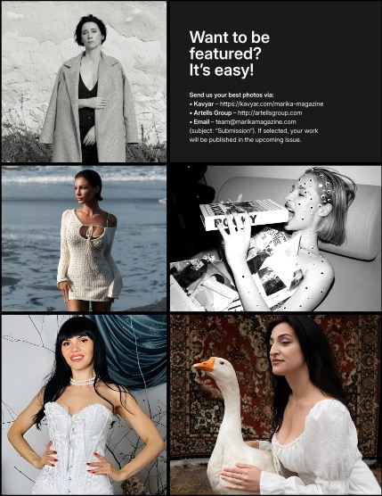 MARIKA MAGAZINE PORTRAIT (ISSUE 6135 - January), page 3