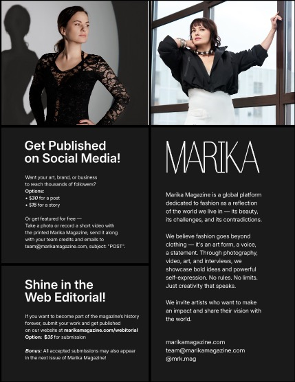 MARIKA MAGAZINE PORTRAIT (ISSUE 6218 - MARCH), page 2