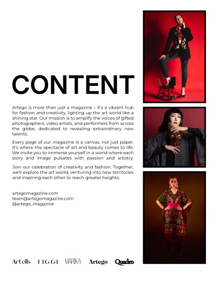 ARTEGO MAGAZINE - PORTRAIT SEPTEMBER ISSUE 1499, page 2
