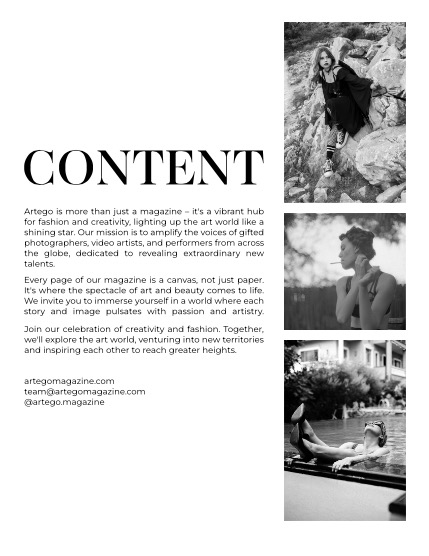 ARTEGO MAGAZINE - PORTARIT AUGUST ISSUE 480, page 2