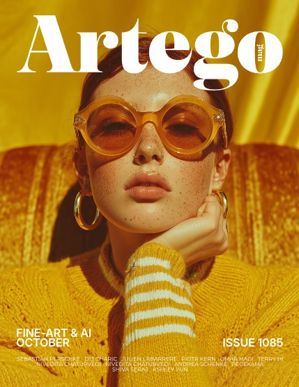ARTEGO MAGAZINE -  FINE-ART & Ai OCTOBER ISSUE 1085, page 1