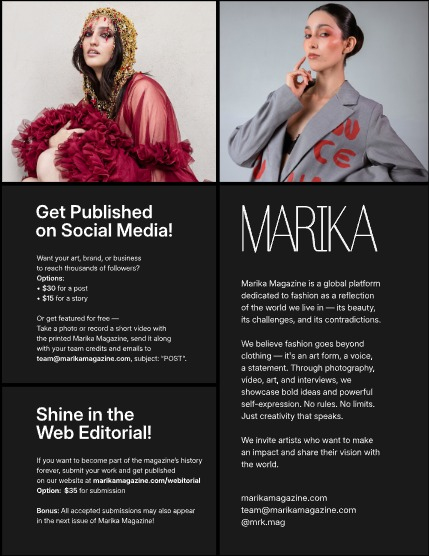 MARIKA MAGAZINE FASHION & GLAMOUR (ISSUE 5959 - OCTOBER), page 2