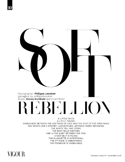 VIGOUR MAGAZINE Fashion & Beauty | November 2025 | Issue 21, page 10