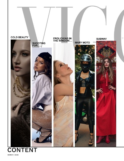 VIGOUR MAGAZINE The Art of Style | March 2025 | Issue 08, page 2