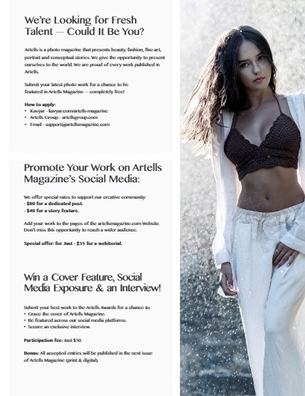 ARTELLS MAGAZINE - PORTRAIT AUGUST (Vol 3500), page 3