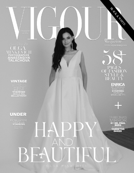 VIGOUR MAGAZINE The Black And White | October 2025 | Issue 03, page 1
