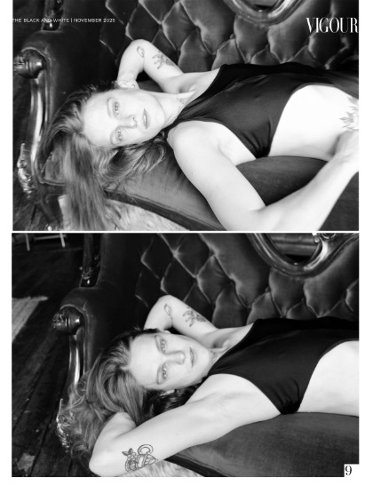 VIGOUR MAGAZINE The Black And White | October 2025 | Issue 02, page 9