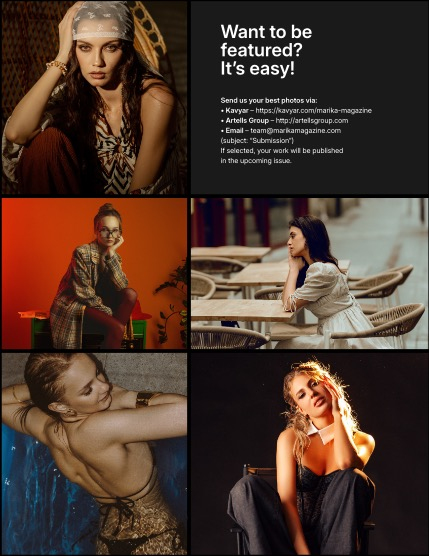 MARIKA MAGAZINE PORTRAIT (ISSUE 5690 - MAY), page 3
