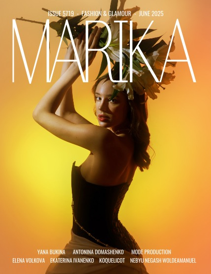 MARIKA MAGAZINE FASHION & GLAMOUR (ISSUE 5719 - JUNE), page 1