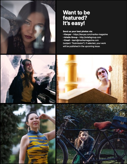 MARIKA MAGAZINE PORTRAIT (ISSUE 6141 - JANUARY), page 3