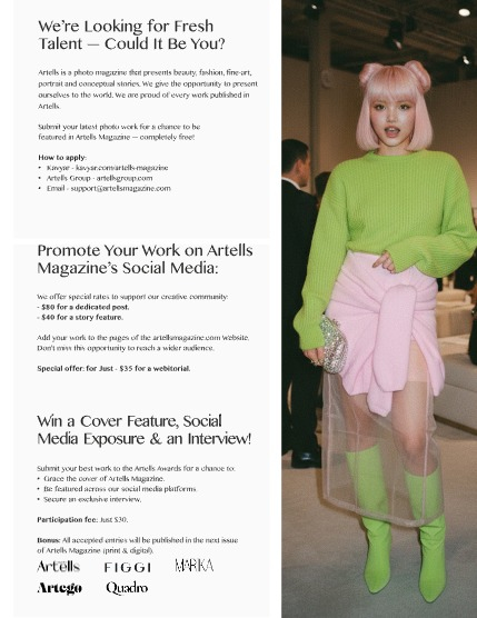 ARTELLS MAGAZINE - PORTRAIT MARCH (Vol 3945), page 3