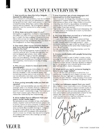 Вигор, журнал. Свободная тема, август 2026, выпуск 1 (VIGOUR MAGAZINE OPEN THEME | August 2026 | Issue 01), page 6