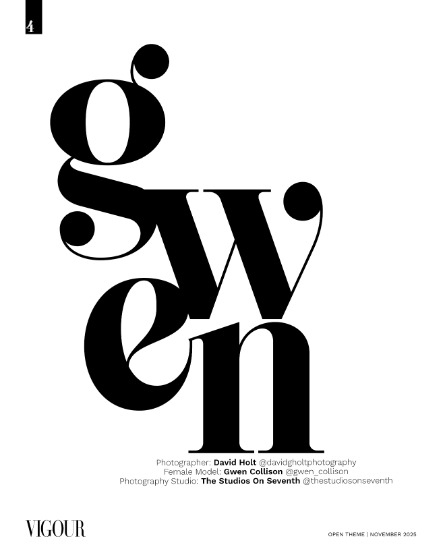 VIGOUR MAGAZINE OPEN THEME | November 2025 | Issue 02, page 4