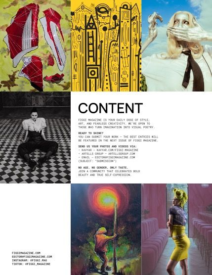 Фиджи, журнал. Визуальное искусство, сентябрь, выпуск 2274 (FIGGI MAGAZINE - VISUAL ART SEPTEMBER (Vol 2274)), page 2