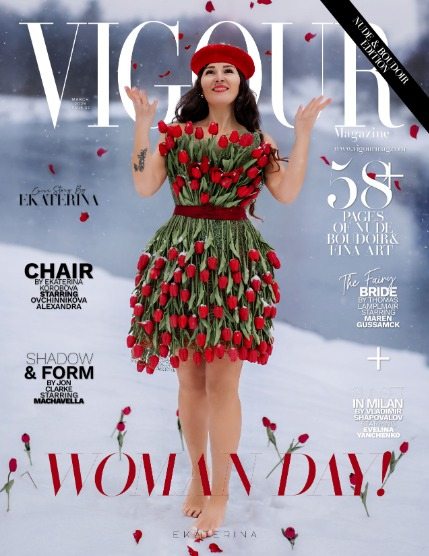 VIGOUR MAGAZINE Nude & Boudoir | March 2025 | Issue 02, page 1