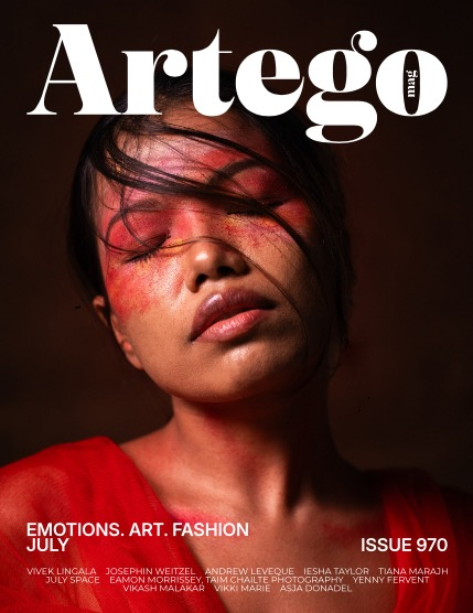 ARTEGO MAGAZINE - EMOTIONS. ART. FASHION JULY ISSUE 970, page 1
