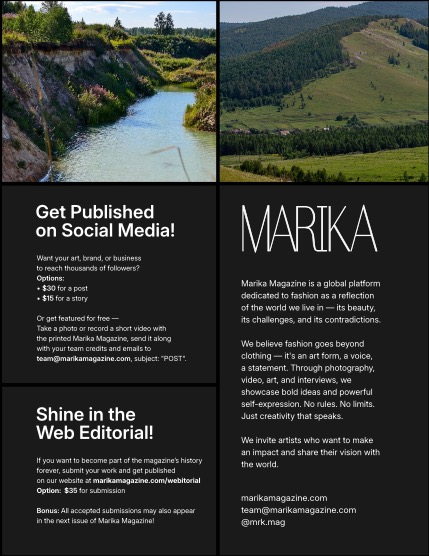 MARIKA MAGAZINE NATURE & TRAVELS (ISSUE 5833 - AUGUST), page 2