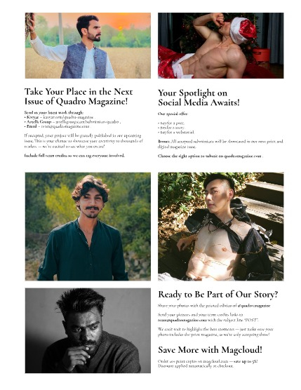 QUADRO MAGAZINE - MEN APRIL (Vol 1533), page 3