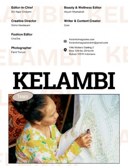 Kelambi Magazine Fashion Portrait May Issue 2026 Vol 076, page 3