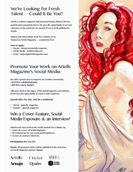 ARTELLS MAGAZINE - FINEART & VISUAL ART AUGUST (Vol 4203), page 3