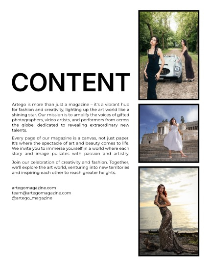 ARTEGO MAGAZINE - FASHION GLAMOUR JULY ISSUE 948, page 2