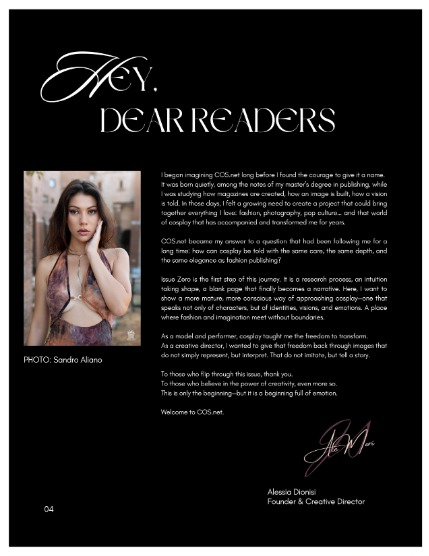 Cos.net Magazine - issue n.1, page 4