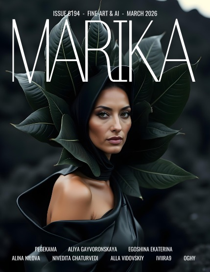 MARIKA MAGAZINE FINE-ART & AI (ISSUE 6194 - March), page 1