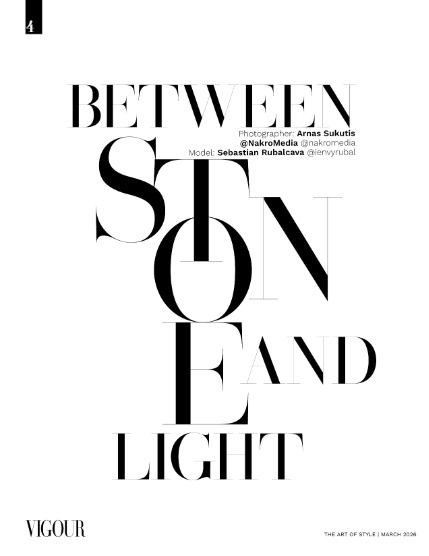 VIGOUR MAGAZINE The Art of Style | March 2026 | Issue 03, page 4